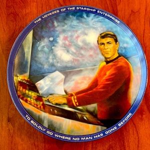 Star Trek Collectors Plates: Scotty. COA# 0009